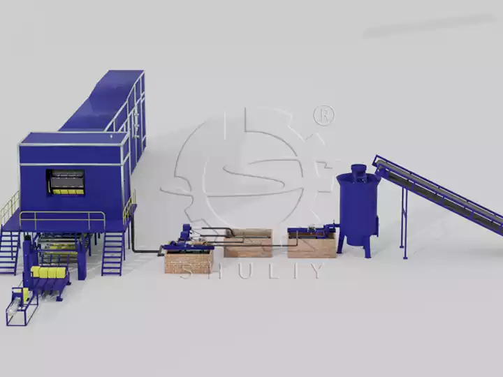 Waste paper recycling egg tray manufacturer